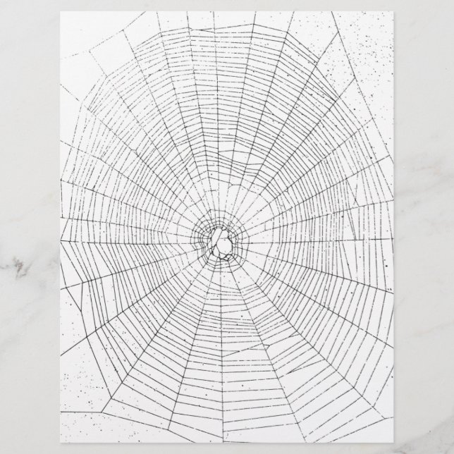 Origami Craft Paper, Spiderweb, Halloween Spaß (Vorderseite)