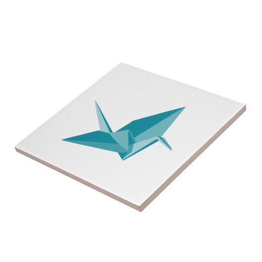 Origami Crane Fliese (Seite)