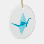 Origami Crane Keramik Ornament (Rechts)