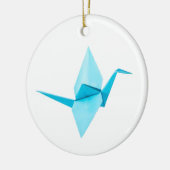 Origami Crane Keramik Ornament (Links)