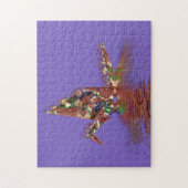 Origami Crane Postcard Puzzle (Vertikal)