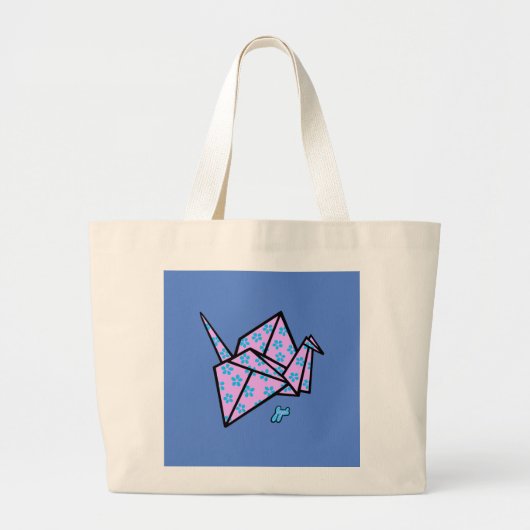 Origami Crane Tasche (Vorne)