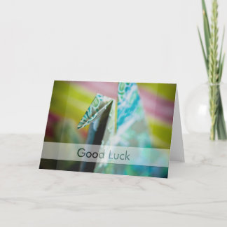 Origami Crane ・ Viel Glück Card Karte