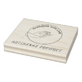 Origami Custom Handmade Large Rubber Briefmarke Gummistempel (Stempel)