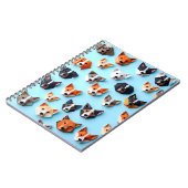 Origami Cute Dog - Soft and comfortable Notizblock (Linke Seite)