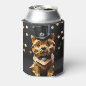 Origami Dapper Dog Dosenkühler (Kanne Rückseite)