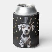 Origami-Dapper-Hund Dosenkühler (Kanne Vorderseite)