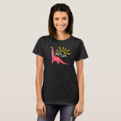 Origami Dinosaur Origami Master Paper Folder T-Shirt (Vorne ganz)