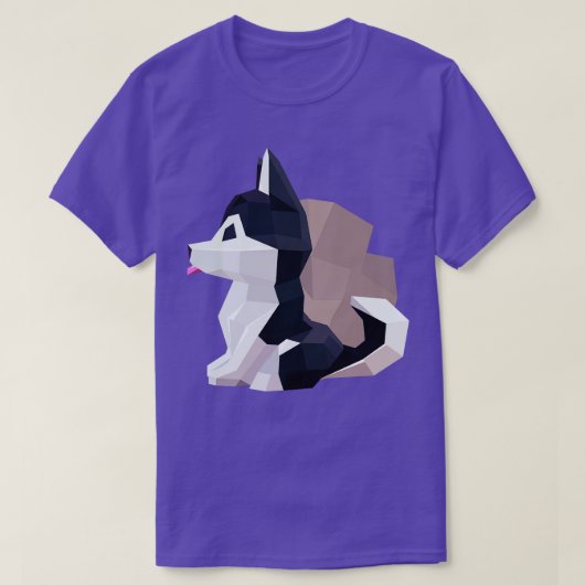 Origami Dog T-Shirt (Design vorne)