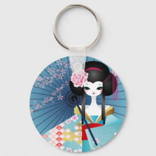 Origami Doll Schlüsselanhänger