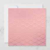 Origami Doves | Einladung zur Hochzeit (Rückseite)