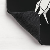 ORIGAMI EINHORN Mauspad (Ecke)