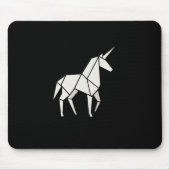ORIGAMI EINHORN Mauspad (Vorne)