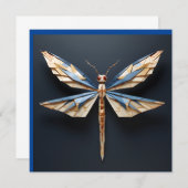 Origami Einladung (Vorne/Hinten)