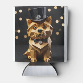 Origami Eleganter Hund Dosenkühler