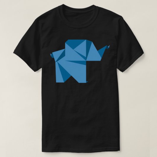 Origami Elephant Kid Funny Gift Idee 5 T-Shirt (Design vorne)
