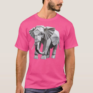 Origami Elephant Niedliches japanisches T-Shirt-De T-Shirt