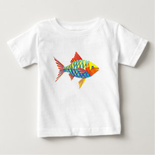 ORIGAMI FISCH BABY T-SHIRT