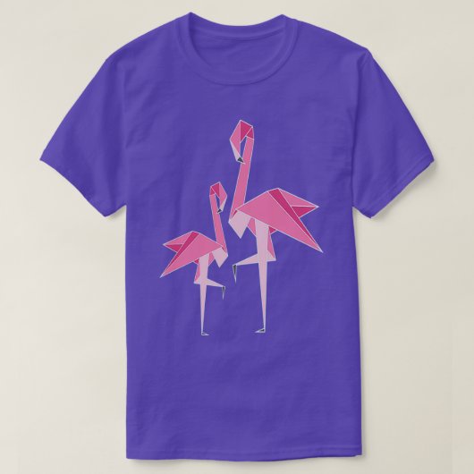 Origami Flamingo 4 T-Shirt (Design vorne)