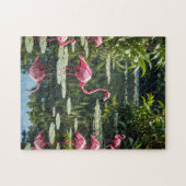 Origami Flamingo Puzzle (Horizontal)
