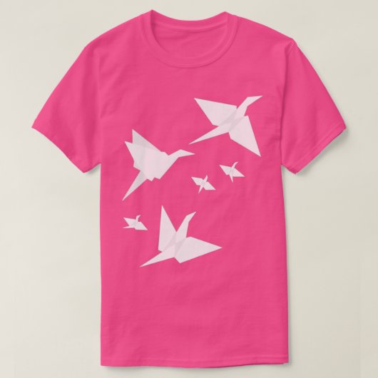 Origami Flights Red T-Shirt (Design vorne)