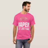 Origami Fold Paper Art Design Origami T-Shirt (Vorne ganz)