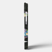 Origami Fortune Teller auf geometrischem Papier Case-Mate iPhone Hülle (Rückseite / Links)