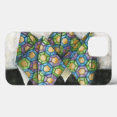 Origami Fortune Teller auf geometrischem Papier Case-Mate iPhone Hülle (Rückseite (Horizontal))