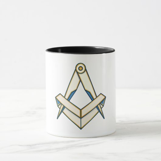 Origami-Freimaurersymbol Tasse (Zentrum)