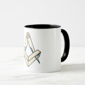 Origami-Freimaurersymbol Tasse (VorderseiteRechts)