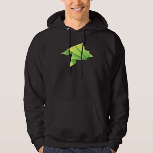 Origami Frog Hoodie (Vorderseite)