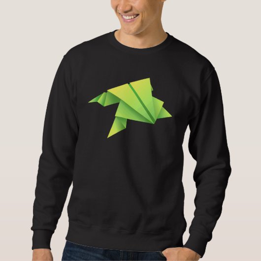 Origami Frog Sweatshirt (Vorderseite)