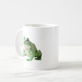 Origami Frosch Kaffeetasse (Vorderseite Links)