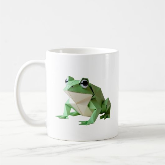 Origami Frosch Kaffeetasse (Links)