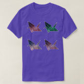 Origami Galaxy Cranes Pack 1 T-Shirt (Design vorne)