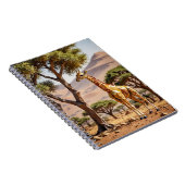 Origami Giraffe Spirale Notizblock (Rechte Seite)