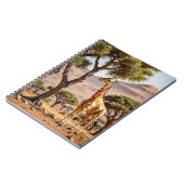 Origami Giraffe Spirale Notizblock (Linke Seite)