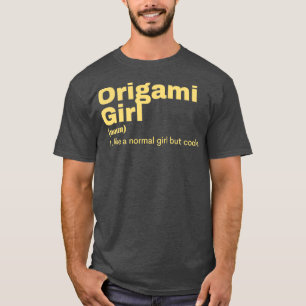 Origami Girl Origami 1 T-Shirt