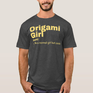 Origami Girl Origami 1 T-Shirt