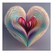 Origami Heart Poster (Vorderseite)