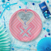 Origami Heart X Sweet Hearts Pappteller (Party)