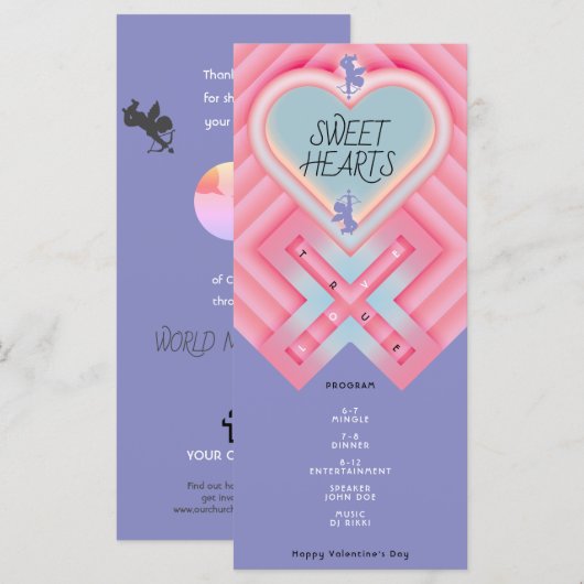 Origami Heart X Sweet Hearts Programm (Vorne/Hinten)