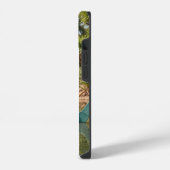 Origami Hippo in a canoe iPhone Hülle (Linke Seite)