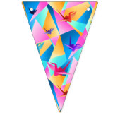 Origami Kaleidoscope Bunting Wimpelkette (Erste Fahne)