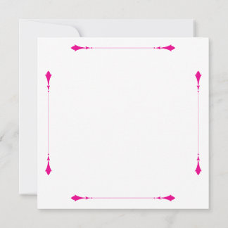 Origami Kaleidoscope Invitation Einladung