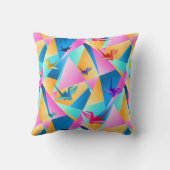 Origami Kaleidoscope Kissen (Rückseite)