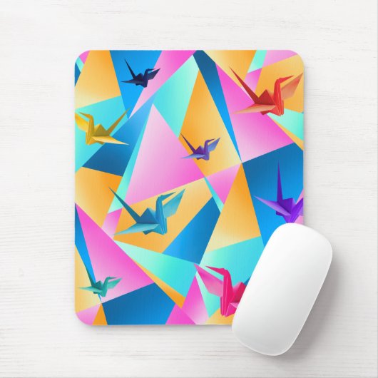 Origami Kaleidoscope Mousepad (Mit Mouse)