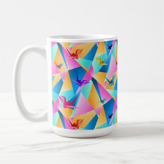 Origami Kaleidoskop Kaffeetasse (Links)