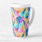 Origami Kaleidoskop Milchtasse (Rechte Ecke)