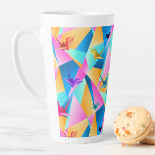Origami Kaleidoskop Milchtasse